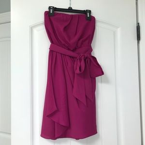 Strapless Express dress